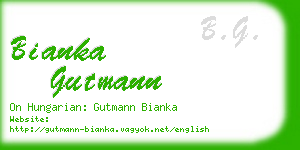 bianka gutmann business card